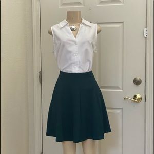 “APT. 9” 💚 SUPER FUN 💛 EMERALD GREENSKATER SKIRT